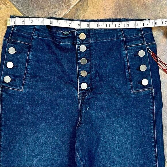 New Tru Luxe Crop Skinny Denim Jean 8 - Picture 4 of 10